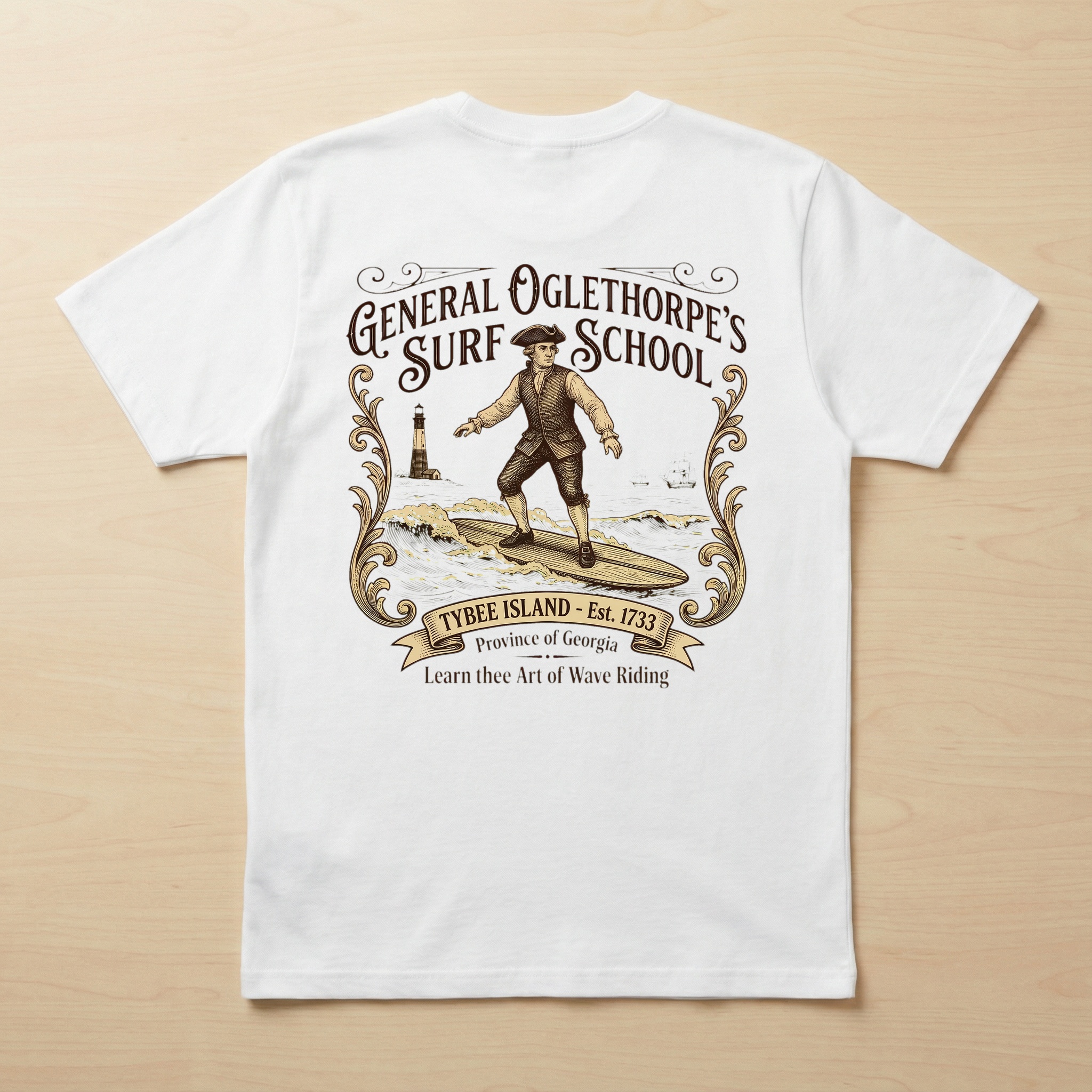 Oglethorpe's Surf Tee